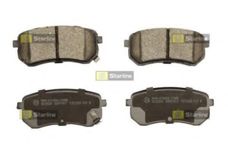 Гальмівні колодки дискові STARLINE BD S450