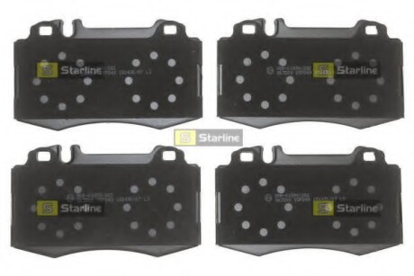 Фото гальмівні колодки дискові STARLINE BD S699 Гальмівні колодки дискові STARLINE BD S699