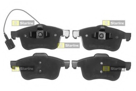 Гальмівні колодки дискові STARLINE BD S712
