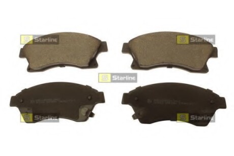 Гальмівні колодки дискові STARLINE BD S738