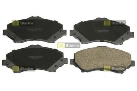 Гальмівні колодки дискові STARLINE BD S755