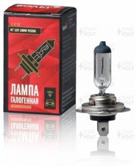 Лампа галогенна H7 12V 100W PX26d StartVOLT StarVolt VLH708