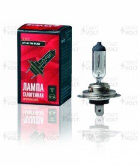 Лампа галогенна H7 24V 70W PX26d StartVOLT StarVolt VLH712