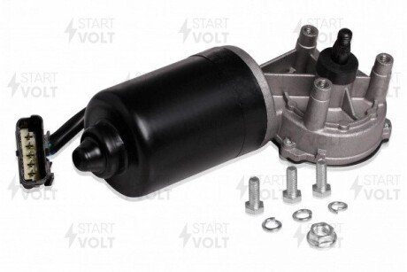 Моторедуктор склоочисника Renault Logan (04-)/Sandero (09-), Lada Largus (12-) (VWF 0902) StartVOLT StarVolt VWF0902