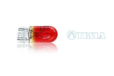 Лампа розжарювання 12V WY21W 21W W3x16d Amber жовта без цокольна (кратно 10) TESLA B62301