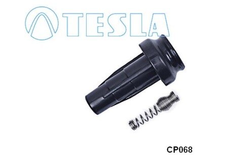 Наконечник дроту високовольтного Citroen C4 1.6 (04-11),Citroen C4 i 1.6 (04-11) BLATNA TESLA CP068 (фото 1)