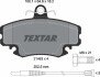 Гальмівні колодки LADA/NISSAN/PEUGEOT/RENAULT Largus/Aprio/19/309/Twingo "F "77>> TEXTAR 2146304 (фото 2)