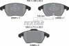 Гальмівні колодки AUDI/SEAT/SKODA/VW A1/A3/Leon/Octavia/Golf/Polo "F "03>> TEXTAR 2358701 (фото 2)