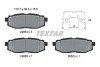 A_Гальмівні колодки SUBARU/TOYOTA BRZ/Forester/Tribeca/GT86 "R "05>> TEXTAR 2485401 (фото 1)