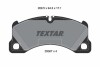 Колодки тормозные TEXTAR 2500703 (фото 1)