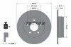 Диск гальмівний MERCEDES C(W204,S204) "R D=278mm "07>> TEXTAR 92163103 (фото 1)