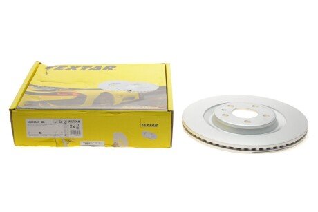 Диск гальмівний AUDI A4/A5/A6/A8/Q5 "R "09- "13 TEXTAR 92238305