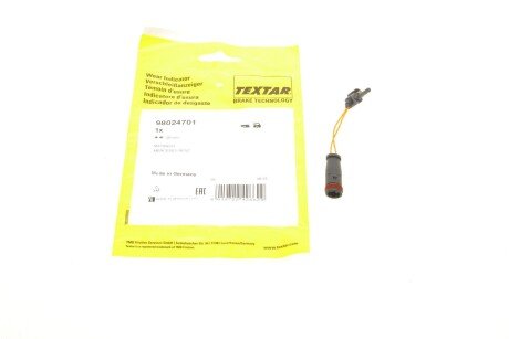 Датчик зносу колодок MERCEDES A(W169)/C(W203,W204)/S(W211,C207) "F "01>> TEXTAR 98024701