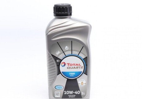 Олива моторна Quartz 7000 Diesel 10W40 (1 Liter) TOTAL 214111