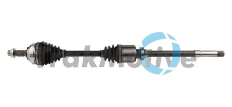 CITROEN піввісь прав. з ABS L=872mm 25/24 зуб. XSARA Break 2.0 HDi 109 01-05, ZX Break 1.9 TD 93-97 Trakmotive 30-0185