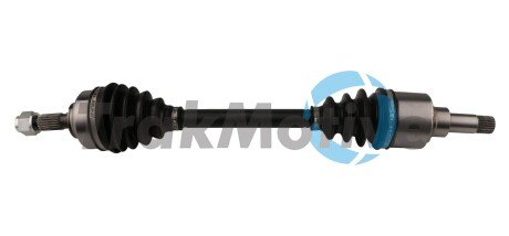 PEUGEOT Полуось лів. L=610,5mm 21/22 зуб. 206 98-12 Trakmotive 30-0583