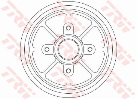 Гальмівний барабан TRW DB4310MR