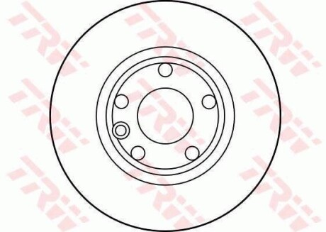 Гальмівний диск TRW DF2665