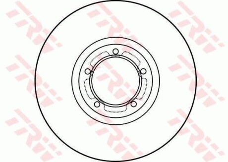 Гальмівний диск TRW DF2785