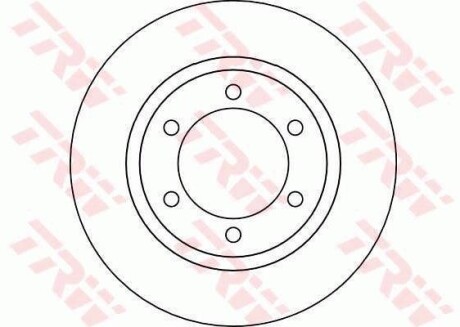 Гальмівний диск TRW DF4115