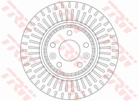 Гальмівний диск TRW DF6208S