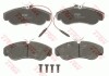 Комплект гальмівних колодок TRW GDB1106 (фото 2)