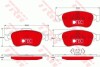 Комплект гальмівних колодок TRW GDB1789DTE (фото 1)