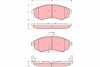 Комплект гальмівних колодок з 4 шт. дисків TRW GDB3283 (фото 1)