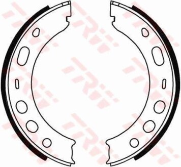 Гальмівна колодка TRW GS8706