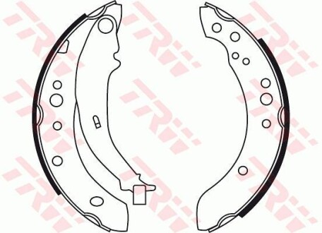 Гальмівна колодка TRW GS8769