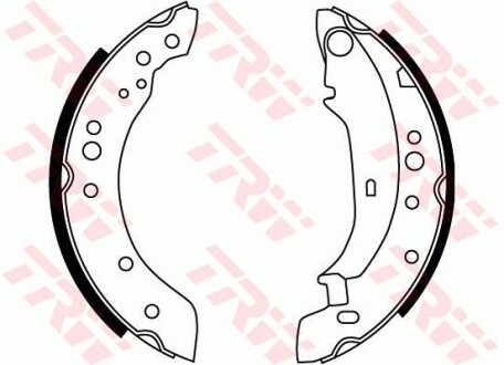 Гальмівна колодка TRW GS8771