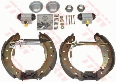 К-кт гальм.барабана (колодки, циліндр, пружини) TRW GSK1255