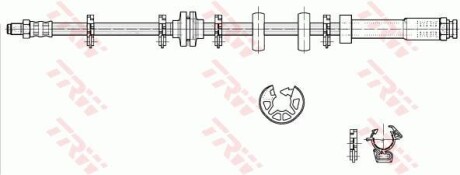 Гальмівний шланг TRW PHB297