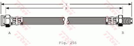 Гальмівний шланг TRW PHB376
