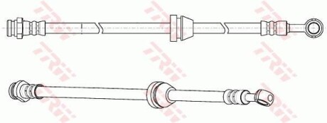 Гальмівний шланг TRW PHD947