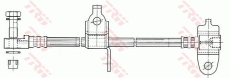 Гальмівний шланг TRW PHD990