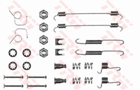 Комплект для монтажу гальмівних колодок TRW SFK105