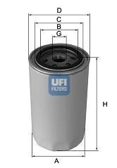 Фільтр масляний UFI 2310202