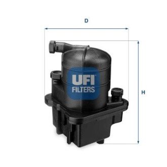 Фільтр паливний UFI 24.087.00