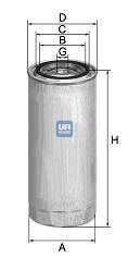 Фільтр паливний UFI 2439501