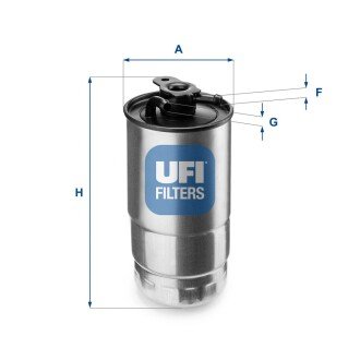 Паливний фільтр UFI 24.427.00