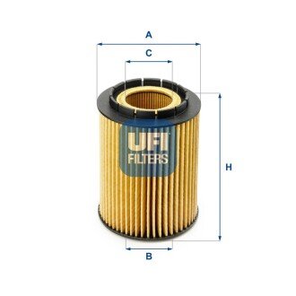 Масляний фiльтр UFI 25.010.00