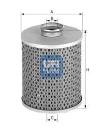 Фільтр гідравлічний UFI 2553500