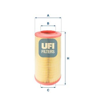 Фільтр повітряний UFI 27.628.00