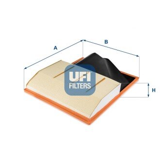 Фото повітряний фільтр UFI 30.629.00 Повітряний фільтр UFI 30.629.00
