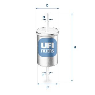 Фільтр паливний UFI 31.769.00