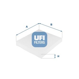 Фiльтр салону UFI 53.031.00