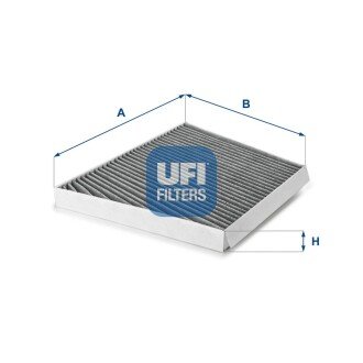 Фiльтр салону UFI 54.133.00