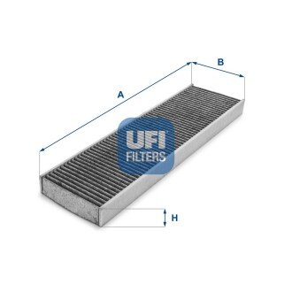 Фільтр салону вугільний UFI 54.175.00