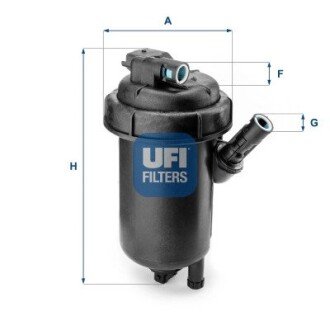 Корпус паливного фільтра UFI 55.120.00